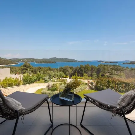 Magnificent Murter Royal 4 Bedrooms Sea Views & Private Pool Villa
