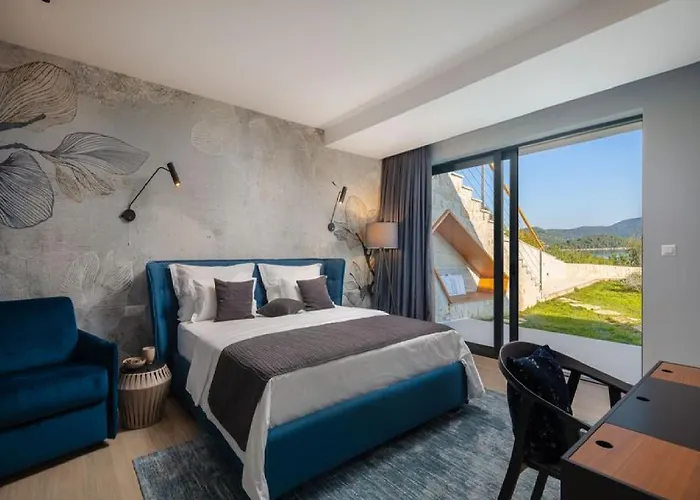 Willa Magnificent Murter Royal 4 Bedrooms Sea Views & Private Pool Jezera