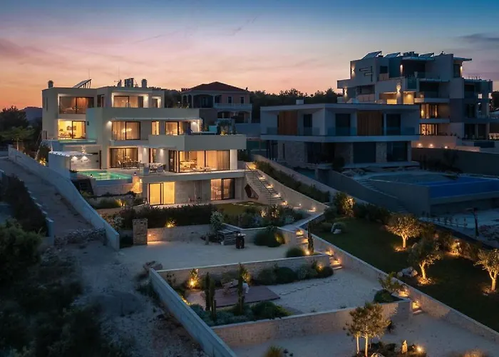 Magnificent Murter Royal 4 Bedrooms Sea Views & Private Pool * Jezera